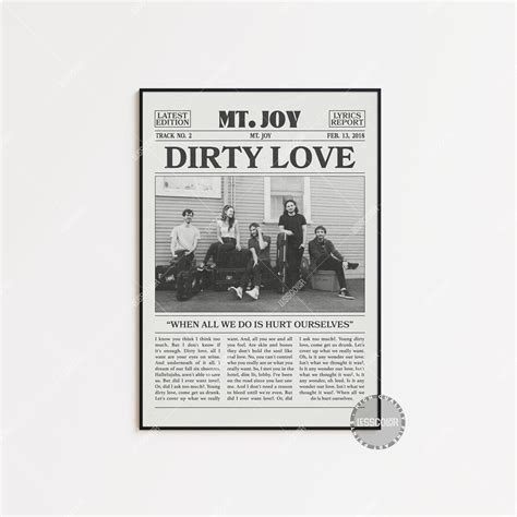 best mt joy songs|dirty love Mt. Joy lyrics.